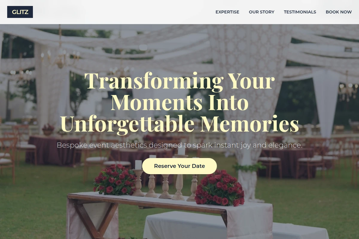 Glitz Event Decor