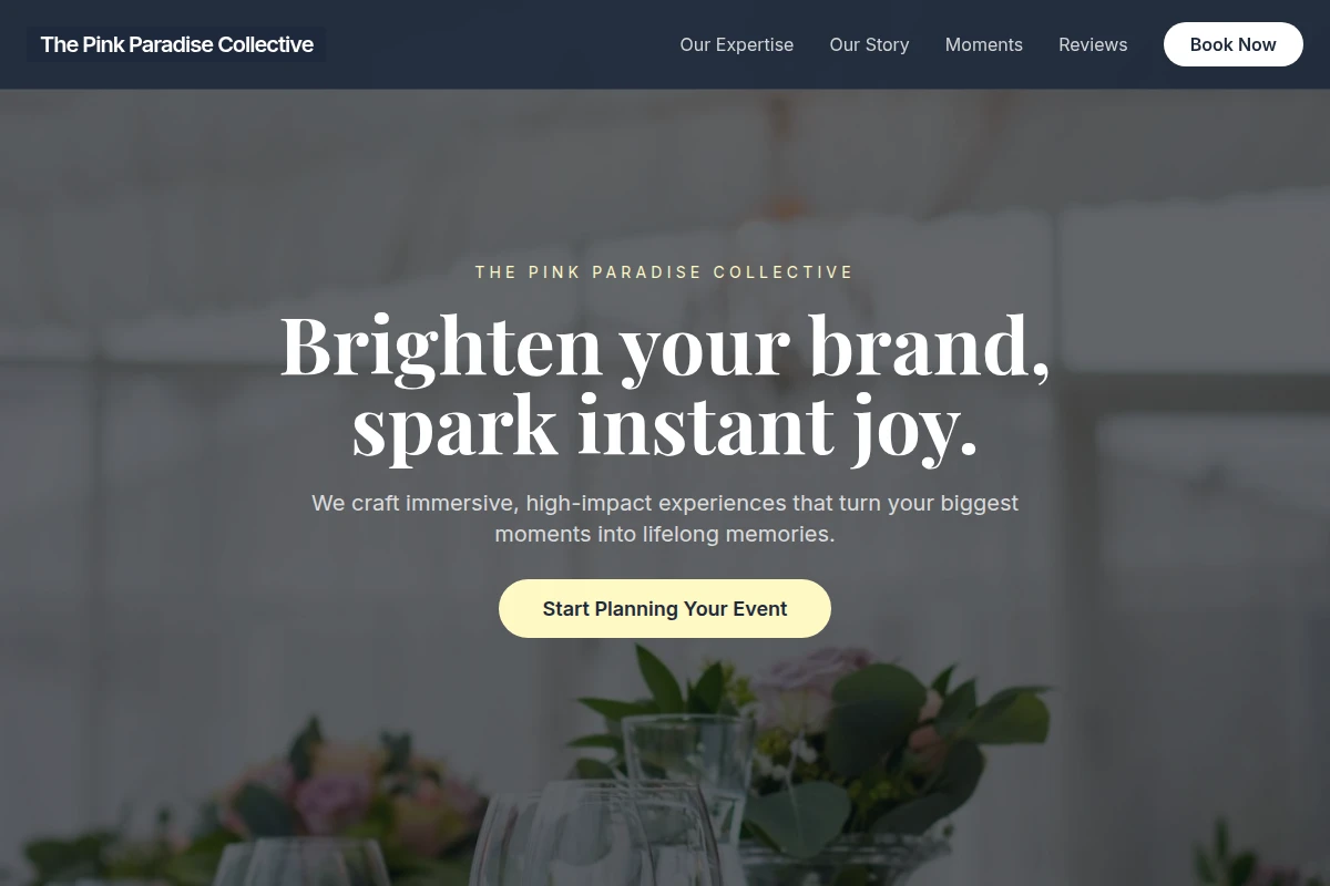 Spark Event Planning